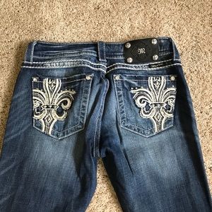 Miss Me jeans size 28  6 boot cut